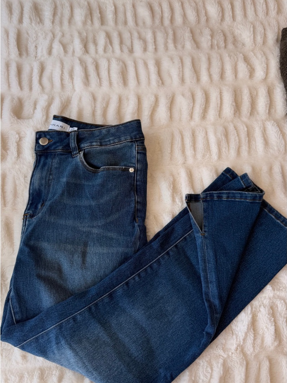 Tahari Dark Blue Women's Skinny Jeans